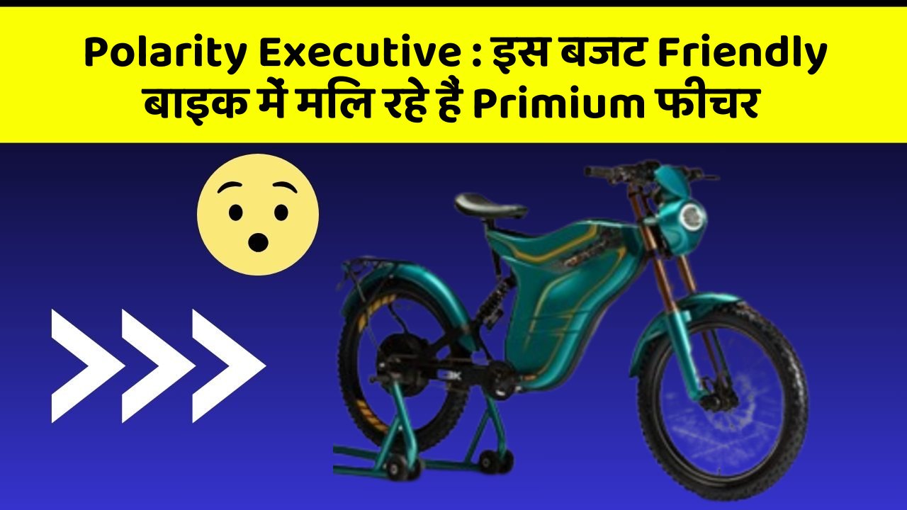 Polarity Executive:क्या आपने कभी सोचा है कि आपकी कार में ये फीचर होना चाहिए?